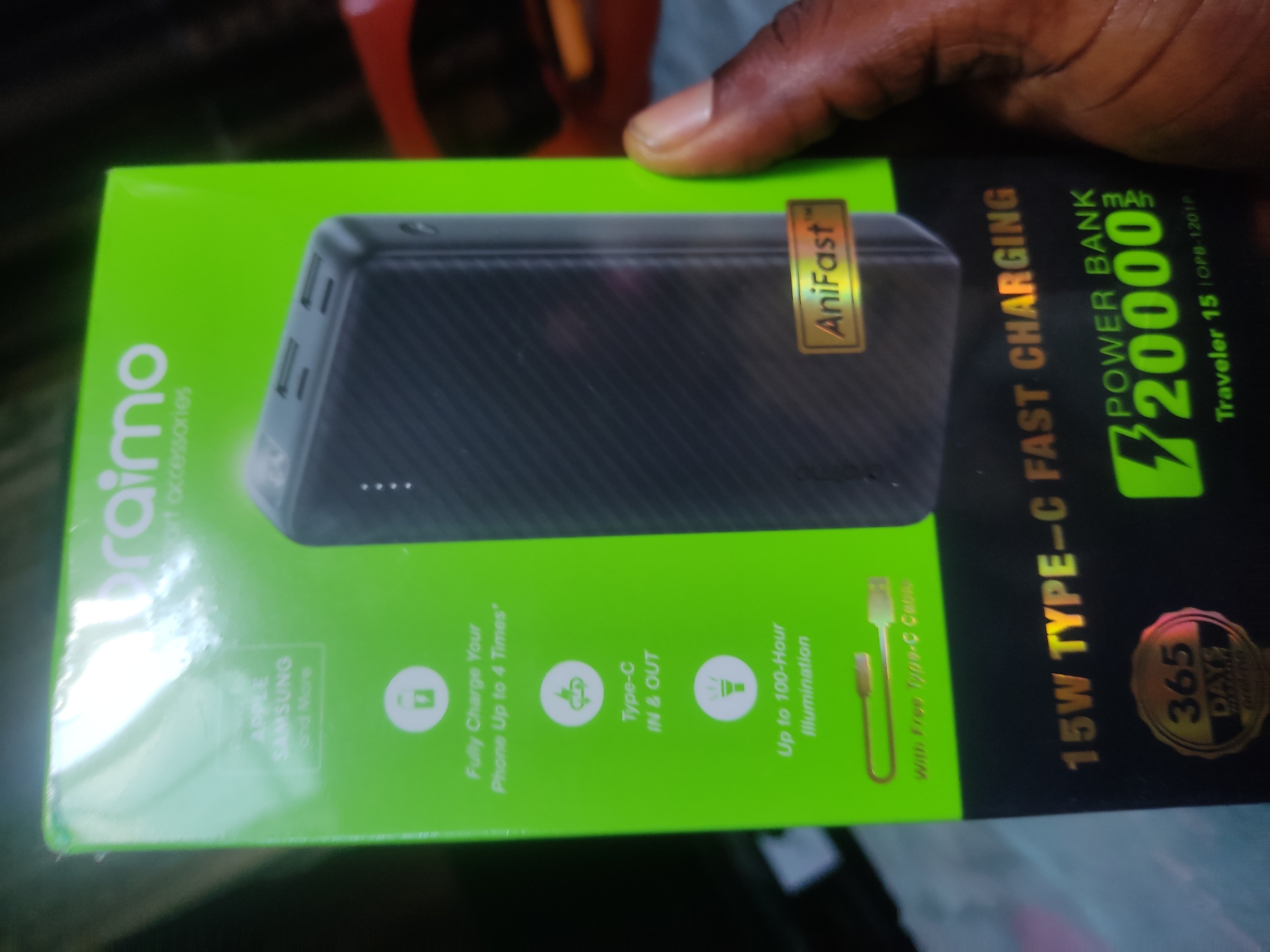 Oraimo 20kmah Powerbank