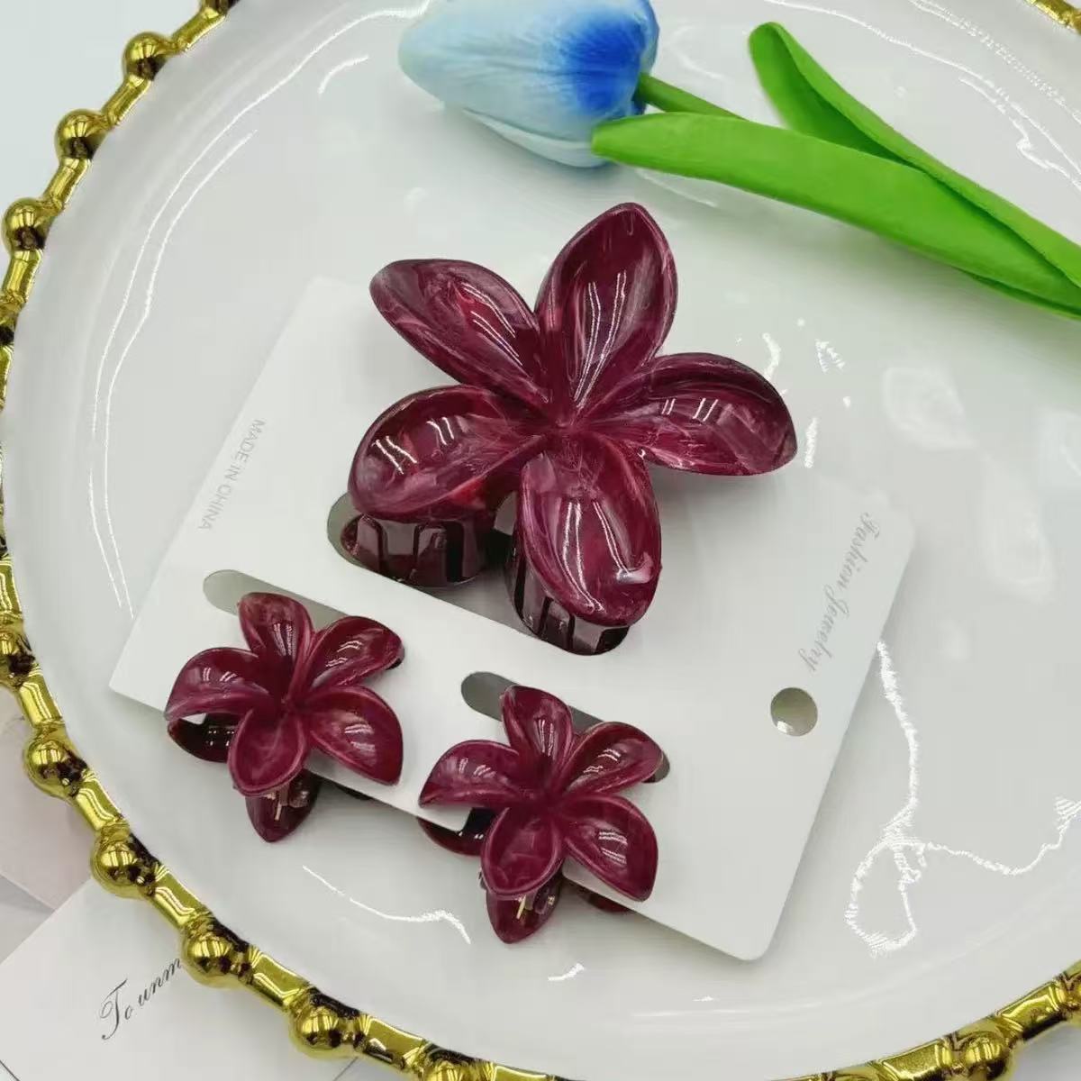 3 in 1 hair clip sets view 2