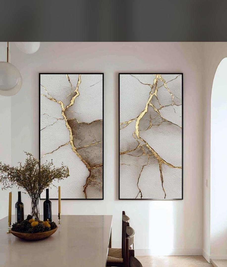 Abstract canvas art