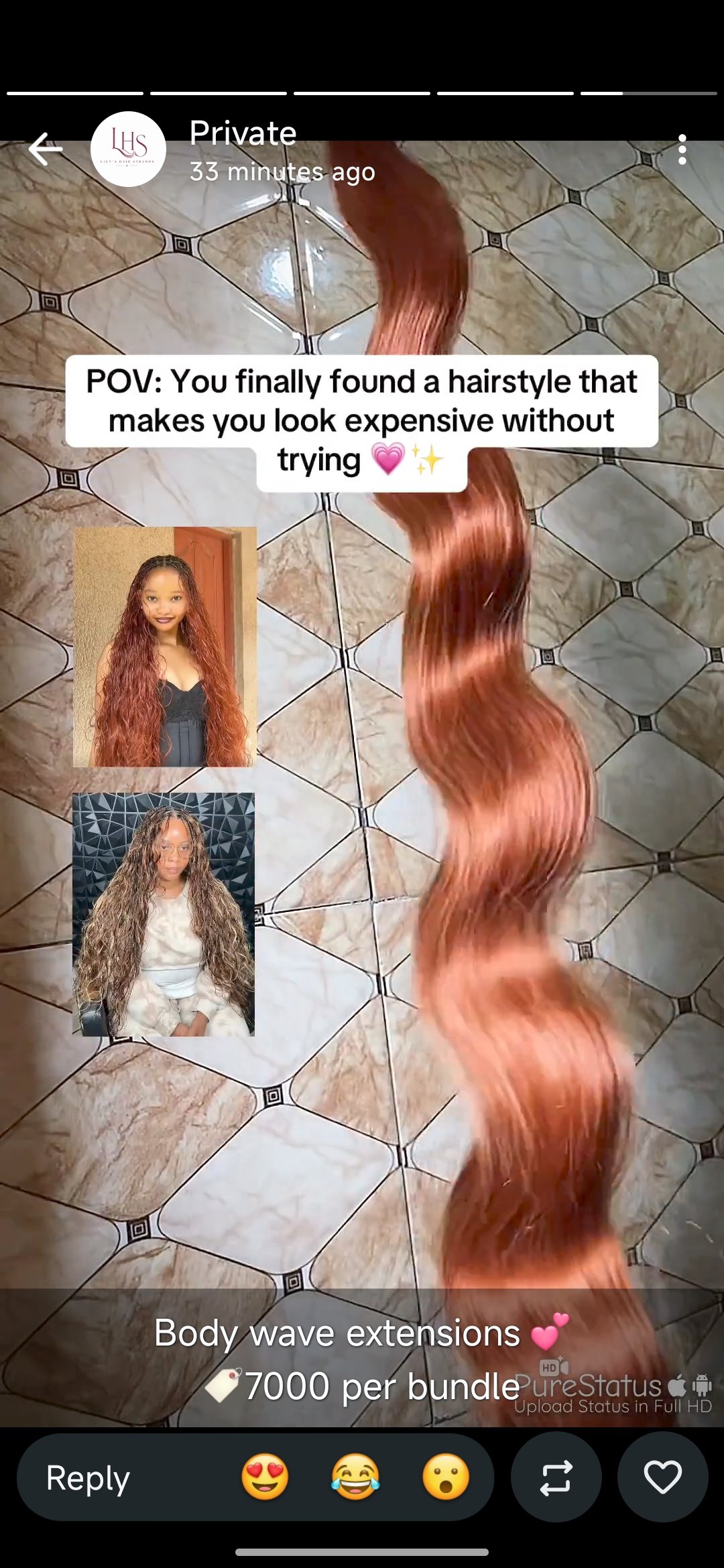 All hair extensions view 5