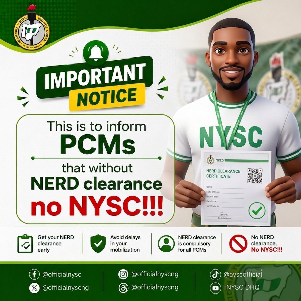 NERD Clearance Certificate